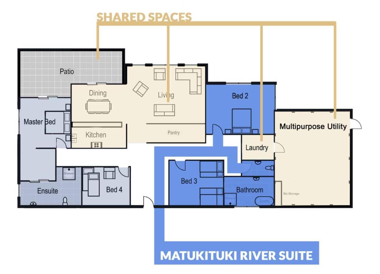 Matukituki Holiday home Wanaka