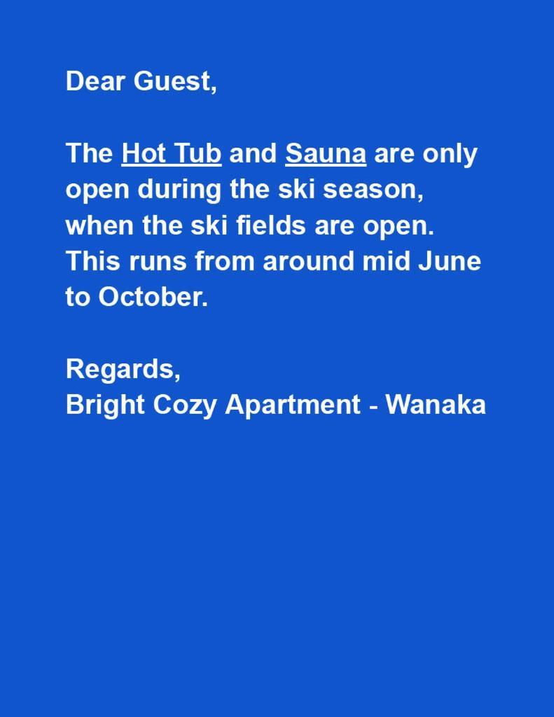 Bright Cozy - Cbd - Free Parking Wanaka